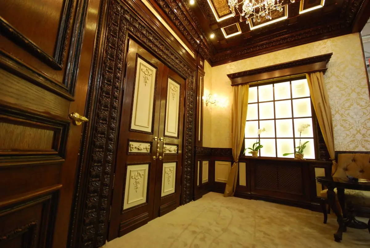 Кабинет из дерева