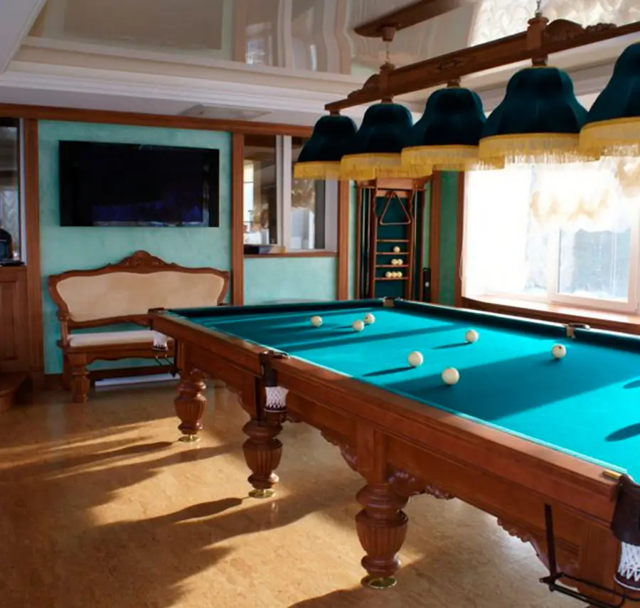 Размер помещения для бильярдного стола