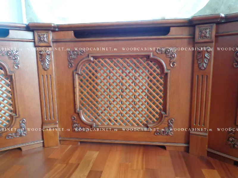 Деревянный экран 